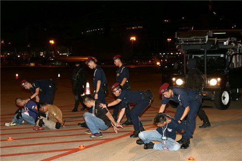 unlawful seizure of aircraft exercise news photo.jpg